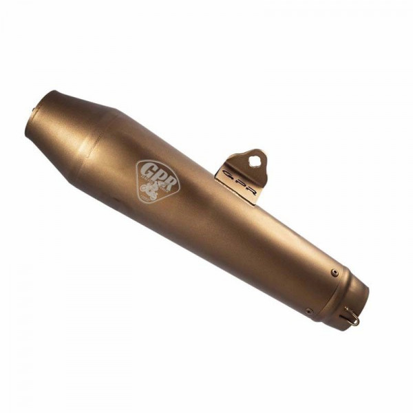 Suzuki Sv 650 - S 1999-2002, Ultracone Bronze Cafè Racer, Universal Homologated legal silencer, inc
