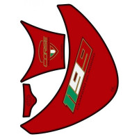 Ducati 1199 Panigale 2012- Motografix 3D Gel Tank Pad Protector TD020R Ducati 1199 Panigale 2012- Motografix 3D Gel Tank Pad Protector TD020R