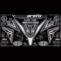 Motografix Stone Chip Protection front Triumph Tiger 1050 2007- NT007MJ Motografix Stone Chip Protection front Triumph Tiger 1050 2007- NT007MJ