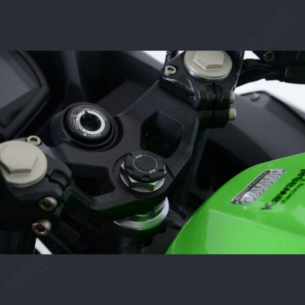 R&G Gabelkopf Abdeckung Kawasaki Ninja 250 / 400 2018- / Z 250 / 400 2019- / Honda CRF 300 L / Rally