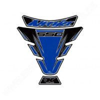 Motografix Kawasaki Ninja 650 Blue 3D Gel Tank Pad Protector TK018B Motografix Kawasaki Ninja 650 Blue 3D Gel Tank Pad Protector TK018B
