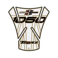 Motografix 3D Gel Tank Pad Protector passend für Triumph Speed Triple 1050 TT017W1 Motografix 3D Gel Tank Pad Protector passend für Triumph Speed Triple 1050 TT017W1