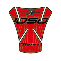 Motografix Triumph Speed Triple 1050 3D Gel Tank Pad Protector TT017R1 Motografix Triumph Speed Triple 1050 3D Gel Tank Pad Protector TT017R1