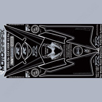 Motografix Stone Chip Protection front Suzuki GSX-R 1000 2005-2006 NS008S Motografix Stone Chip Protection front Suzuki GSX-R 1000 2005-2006 NS008S