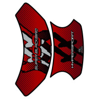 Honda CBR 1100 XX Blackbird Motografix 3D Gel Tank Pad Protector TH020RS Honda CBR 1100 XX Blackbird Motografix 3D Gel Tank Pad Protector TH020RS