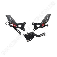Lightech Rearset R Road Reverse fits BMW S 1000 RR / HP4 / S 1000 R Lightech Rearset R Road Reverse fits BMW S 1000 RR / HP4 / S 1000 R