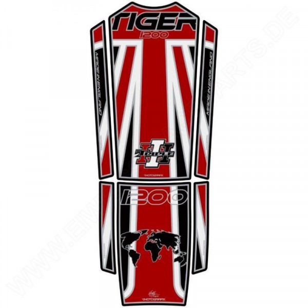 Motografix Triumph Tiger Explorer 1200 3D Gel Tank Pad TT028RKJ