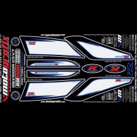 Motografix Stone Chip Protection tail Suzuki GSX-R 1000 2007-2008 RS016KB Motografix Stone Chip Protection tail Suzuki GSX-R 1000 2007-2008 RS016KB