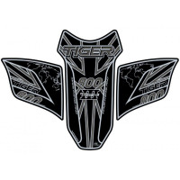 Motografix 3D Gel Tank Pad passend für Triumph Tiger 800 TT031KUJ Motografix 3D Gel Tank Pad passend für Triumph Tiger 800 TT031KUJ