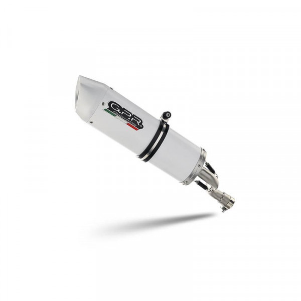 Aprilia Rx 125 2021-2024, Albus Ceramic, Racing slip-on exhaust, including link pipe and removable d