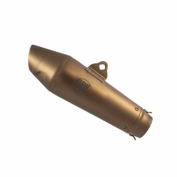 Moto Guzzi V10 Centauro 1996-2001, Vintavoge Bronze Cafè Racer, Universal Homologated legal silencer