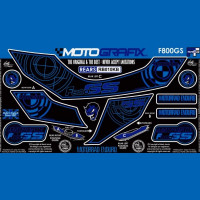 Motografix Steinschlagschutz hinten passend für BMW F800 GS 2008-2012 Motografix Steinschlagschutz hinten passend für BMW F800 GS 2008-2012
