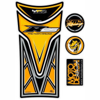 Motografix Yamaha YZF R 125 Yellow 3D Gel Tank Pad Protector TY017Y Motografix Yamaha YZF R 125 Yellow 3D Gel Tank Pad Protector TY017Y