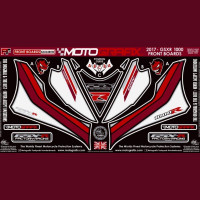 Motografix Stone Chip Protection front Suzuki GSX-R 1000 2017- NS024RRW Motografix Stone Chip Protection front Suzuki GSX-R 1000 2017- NS024RRW