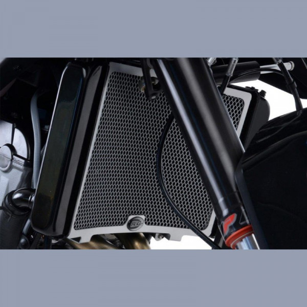 R&G Racing Radiator Guard KTM Duke 790 2018- for without original plastic brakeline guard