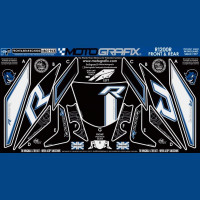 Motografix Steinschlagschutz Set passend für BMW R1200 R 2015 - 2018 NB019KB Motografix Steinschlagschutz Set passend für BMW R1200 R 2015 - 2018 NB019KB