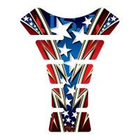 Motografix 3D Gel Tank Pad Laguna Seca Replica USA ST064 Motografix 3D Gel Tank Pad Laguna Seca Replica USA ST064