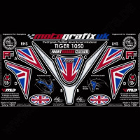Motografix Stone Chip Protection front Triumph Tiger 1050 2007- NT007UJ Motografix Stone Chip Protection front Triumph Tiger 1050 2007- NT007UJ