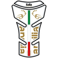 Aprilia SL 750 Shiver / GT White 3D Gel Motografix Tank Pad Protector TA020W Aprilia SL 750 Shiver / GT White 3D Gel Motografix Tank Pad Protector TA020W