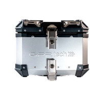 GPR TECH Top case fits BMW G 310 GS 2017–2021 ALPI-TECH 26L silver aluminium GPR TECH Top case fits BMW G 310 GS 2017–2021 ALPI-TECH 26L silver aluminium