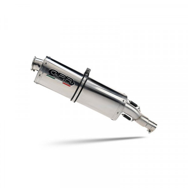 Suzuki V-STROM DL 800 DE - SE 2023-2025, Trioval, Homologated legal slip-on exhaust including remova