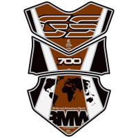 Motografix 3D Gel Tank Pad Protector fits BMW F 700 GS 2013 Motografix 3D Gel Tank Pad Protector fits BMW F 700 GS 2013