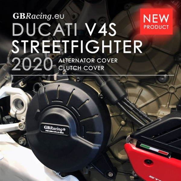GB Racing Motor Protektor Set Ducati Streetfighter V4 2020-2022
