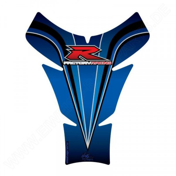 Motografix Suzuki GSX-R 600 750 1000 3D Gel Tank Pad Protector TS014B
