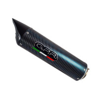 GPR Tiburon Poppy Slip-on Auspuff passend für Benelli Tre K 899 2006–2016 GPR Tiburon Poppy Slip-on Auspuff passend für Benelli Tre K 899 2006–2016