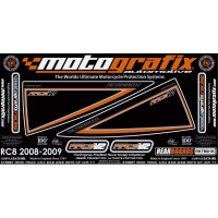 Motografix Stone Chip Protection tail KTM RC 8 RKTM01K Motografix Stone Chip Protection tail KTM RC 8 RKTM01K