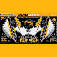 Motografix Stone Chip Protection front Suzuki GSX-R 600 / 750 2011- NS019Y Motografix Stone Chip Protection front Suzuki GSX-R 600 / 750 2011- NS019Y
