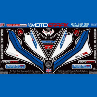 Motografix Stone Chip Protection front Suzuki GSX-R 1000 2017- NS024BBW Motografix Stone Chip Protection front Suzuki GSX-R 1000 2017- NS024BBW