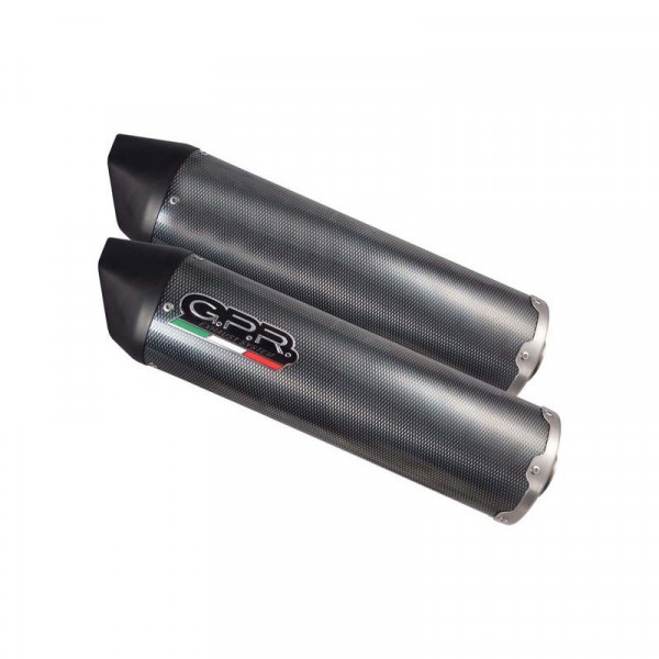 Yamaha Yzf 1000 R1 2009-2014, Furore Poppy, Dual Homologated legal slip-on exhaust including remova