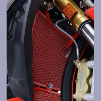 R&G Racing Radiator Guard fits BMW S 1000 R 2017-2020 - Red R&G Racing Radiator Guard fits BMW S 1000 R 2017-2020 - Red