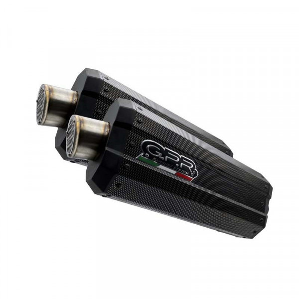 GPR DUNE Poppy Slip-On Auspuff passend für BMW K 1600 GTL 2012–2016