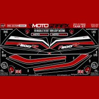 Motografix Tankschutz Knie Pads passend für BMW F800 R 2015- Motografix Tankschutz Knie Pads passend für BMW F800 R 2015-