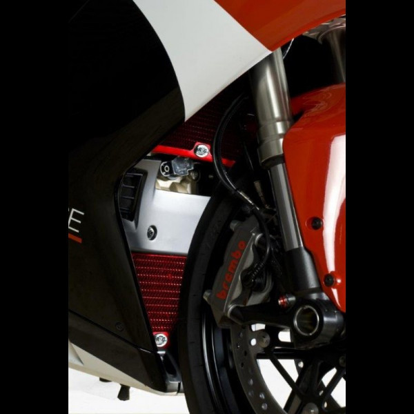 R&G Radiator & Oil Cooler Guard Kit "RED" Ducati 848 1098 1198