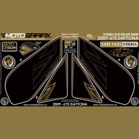 Motografix Fuel Tank Guard Knee Pads Triumph Daytona 675 2009- KT003KA Motografix Fuel Tank Guard Knee Pads Triumph Daytona 675 2009- KT003KA