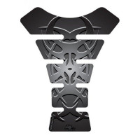 Motografix Celtic Tribal Tattoo Silver / Black 3D Gel Tank Pad Protector ST058KS Motografix Celtic Tribal Tattoo Silver / Black 3D Gel Tank Pad Protector ST058KS