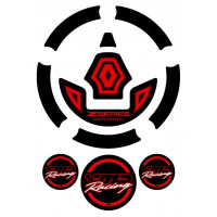 Motografix Filler/Gas cap protection Kawasaki Z models KGC001R Motografix Filler/Gas cap protection Kawasaki Z models KGC001R