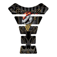 Motografix Bandit Black / Gold 3D Gel Tank Pad Protector ST057K Motografix Bandit Black / Gold 3D Gel Tank Pad Protector ST057K