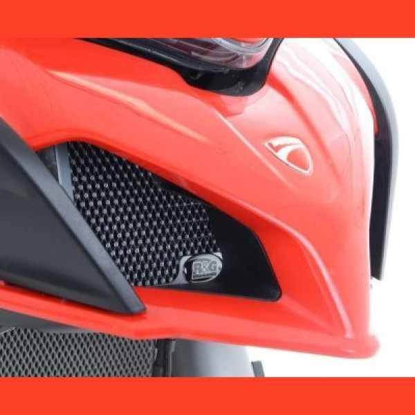 R&G Oil Cooler Guard Ducati Multistrada 950 / 1200 / 1260 2015- / Enduro 2016-