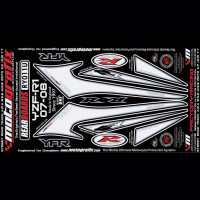 Motografix Stone Chip Protection tail Yamaha YZF R 1 2007-2008 RY011U Motografix Stone Chip Protection tail Yamaha YZF R 1 2007-2008 RY011U