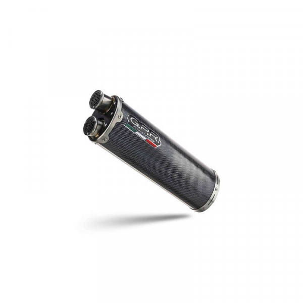 Voge 900DSX 2024-2025, Dual Poppy, Homologated legal slip-on exhaust including removable db killer a