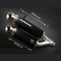 Bodis GPX 2 Muffler Honda CBR 1000 RR 2008-2013 Bodis GPX 2 Muffler Honda CBR 1000 RR 2008-2013