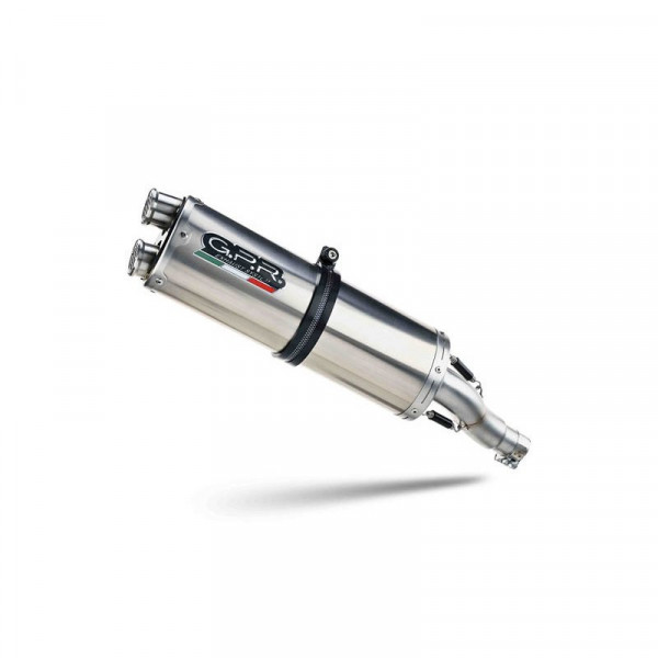 Yamaha Tracer 9 2021-2024, Dual Inox, Homologated legal full system exhaust, including removable db