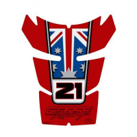 Ducati Corse V90° Motografix 3D Gel Tank Pad Protector TD013TB Ducati Corse V90° Motografix 3D Gel Tank Pad Protector TD013TB