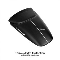 Pyramid Hinterradabdeckung Verlängerung Schwarz Matt passend für Triumph Trident 660 Pyramid Hinterradabdeckung Verlängerung Schwarz Matt passend für Triumph Trident 660