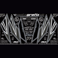 Motografix Stone Chip Protection front Triumph Sprint GT 20101- NT006MJ Motografix Stone Chip Protection front Triumph Sprint GT 20101- NT006MJ