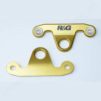 R&G Tie-Down Hooks Pair "Gold" Ducati Monster 1200 2017- / Supersport 2017- R&G Tie-Down Hooks Pair "Gold" Ducati Monster 1200 2017- / Supersport 2017-